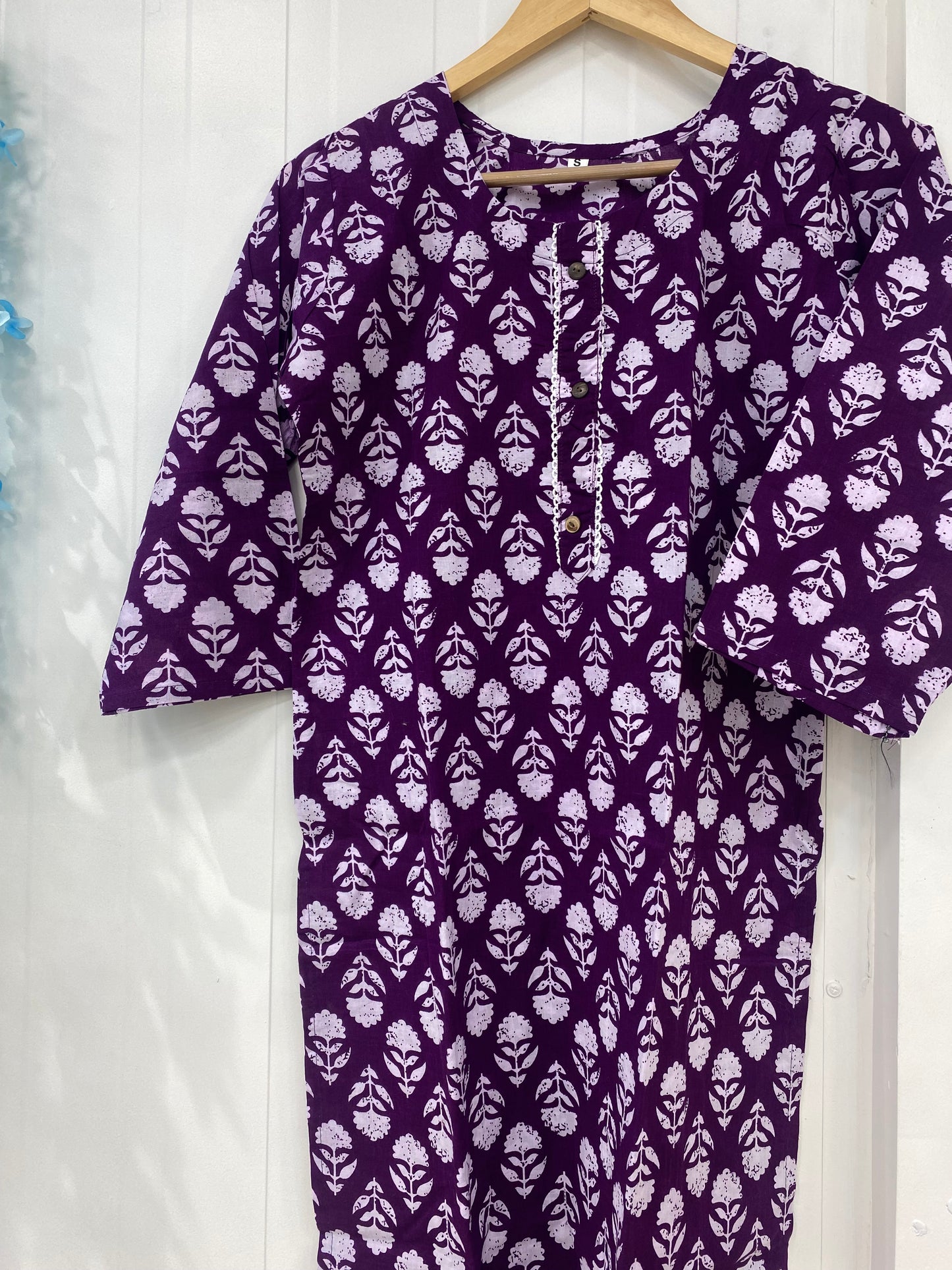 Purple Kurti