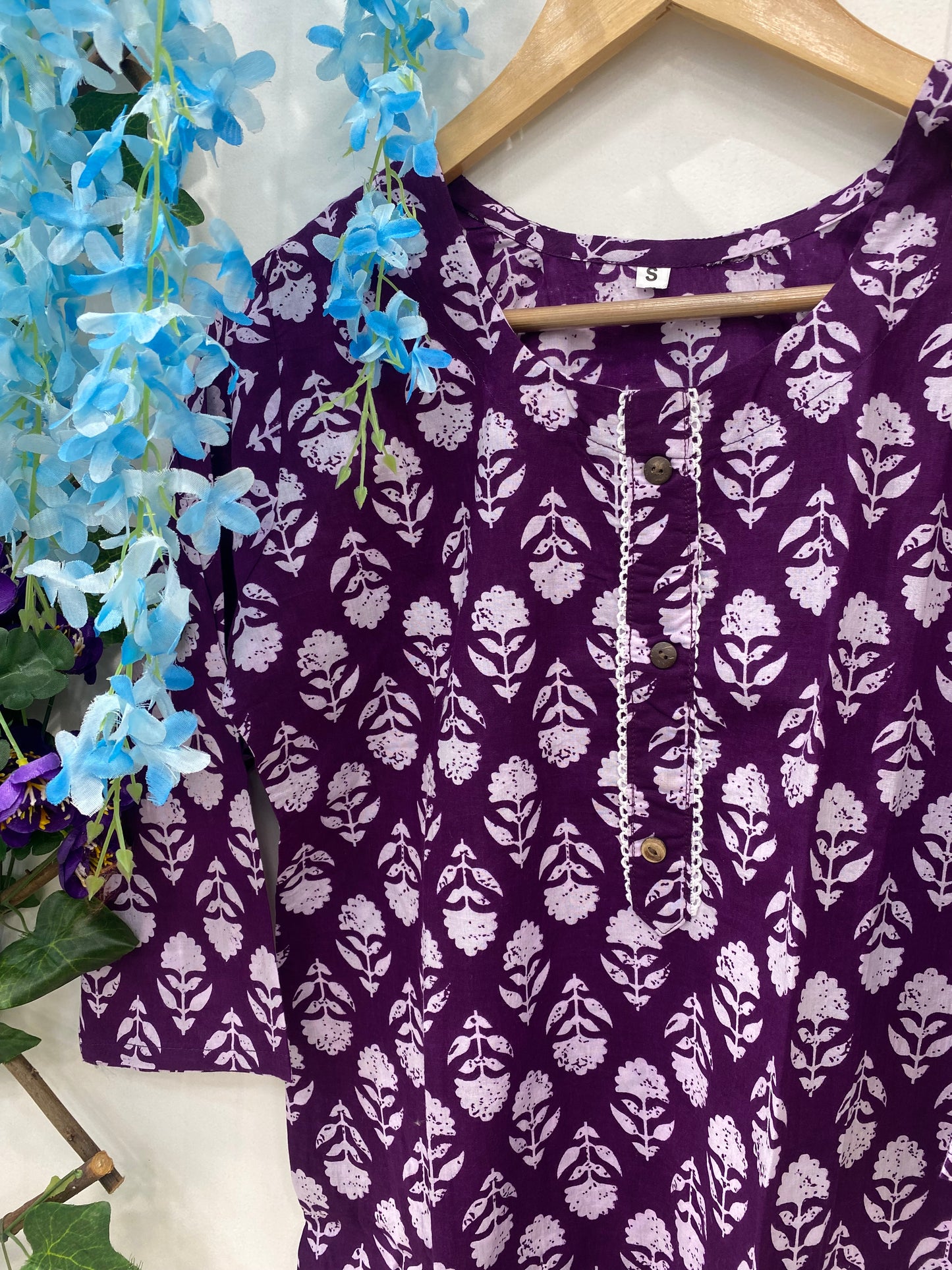 Purple Kurti