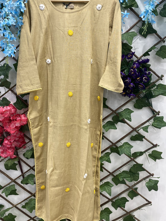 Light Brown Kurti