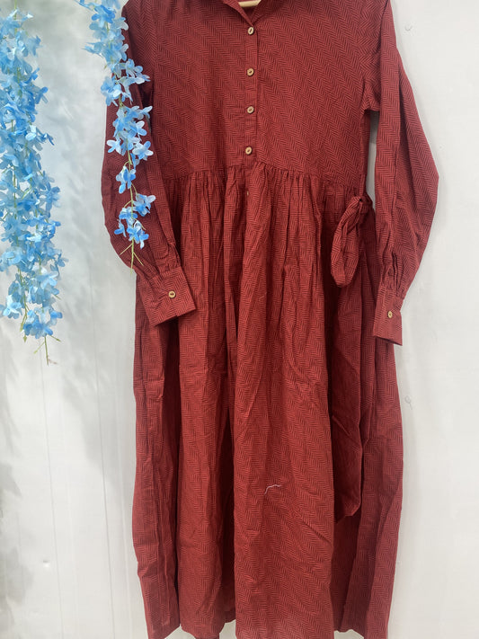 Cotton Frock Kurti